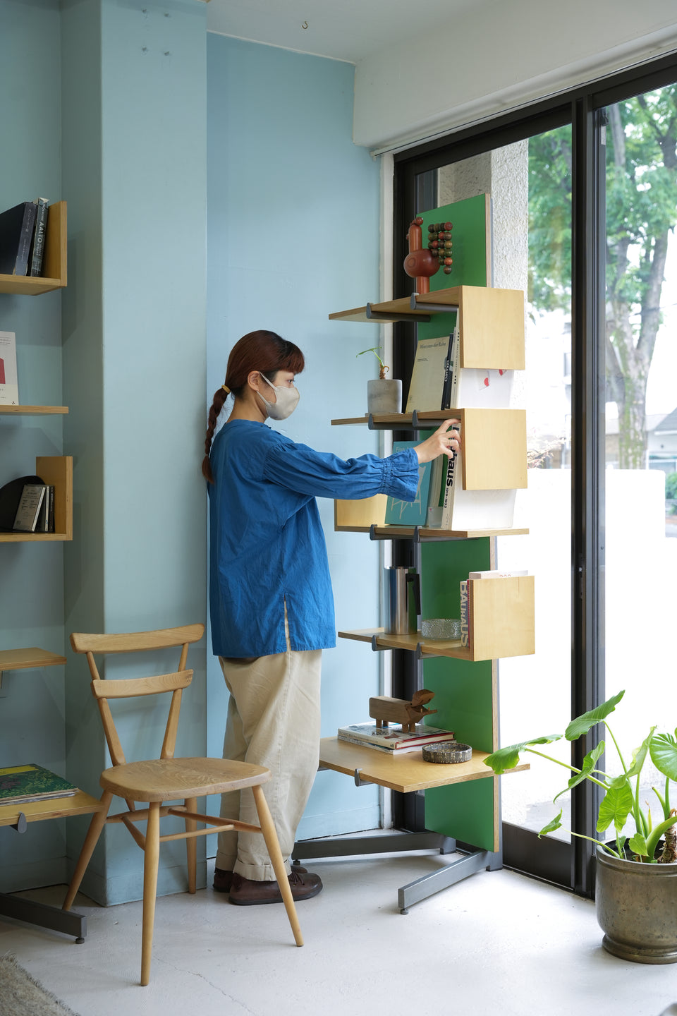 Color Panel Display Unit Shelf/ディスプレイユニットシェルフ イタリアンモダン