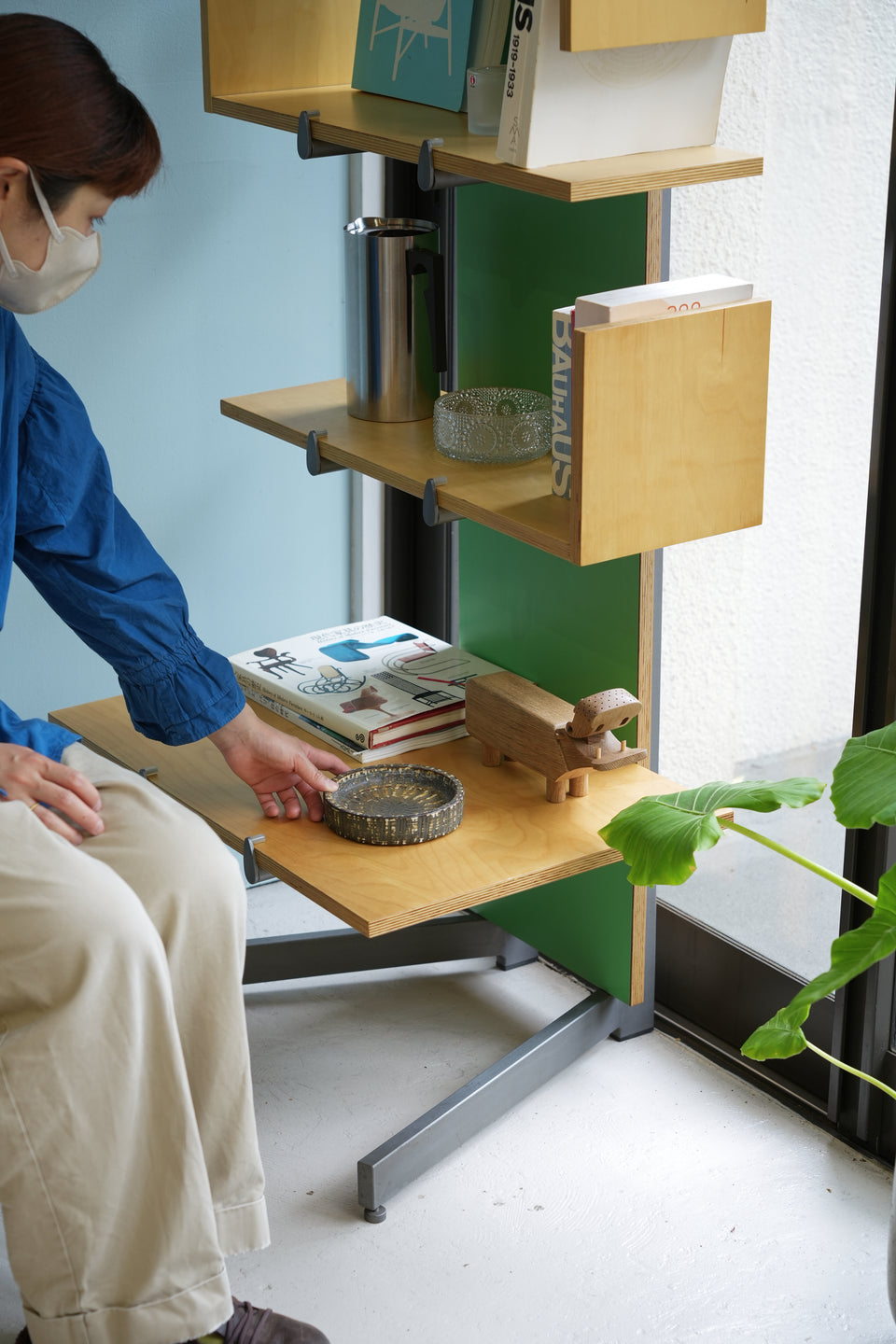 Color Panel Display Unit Shelf/ディスプレイユニットシェルフ イタリアンモダン