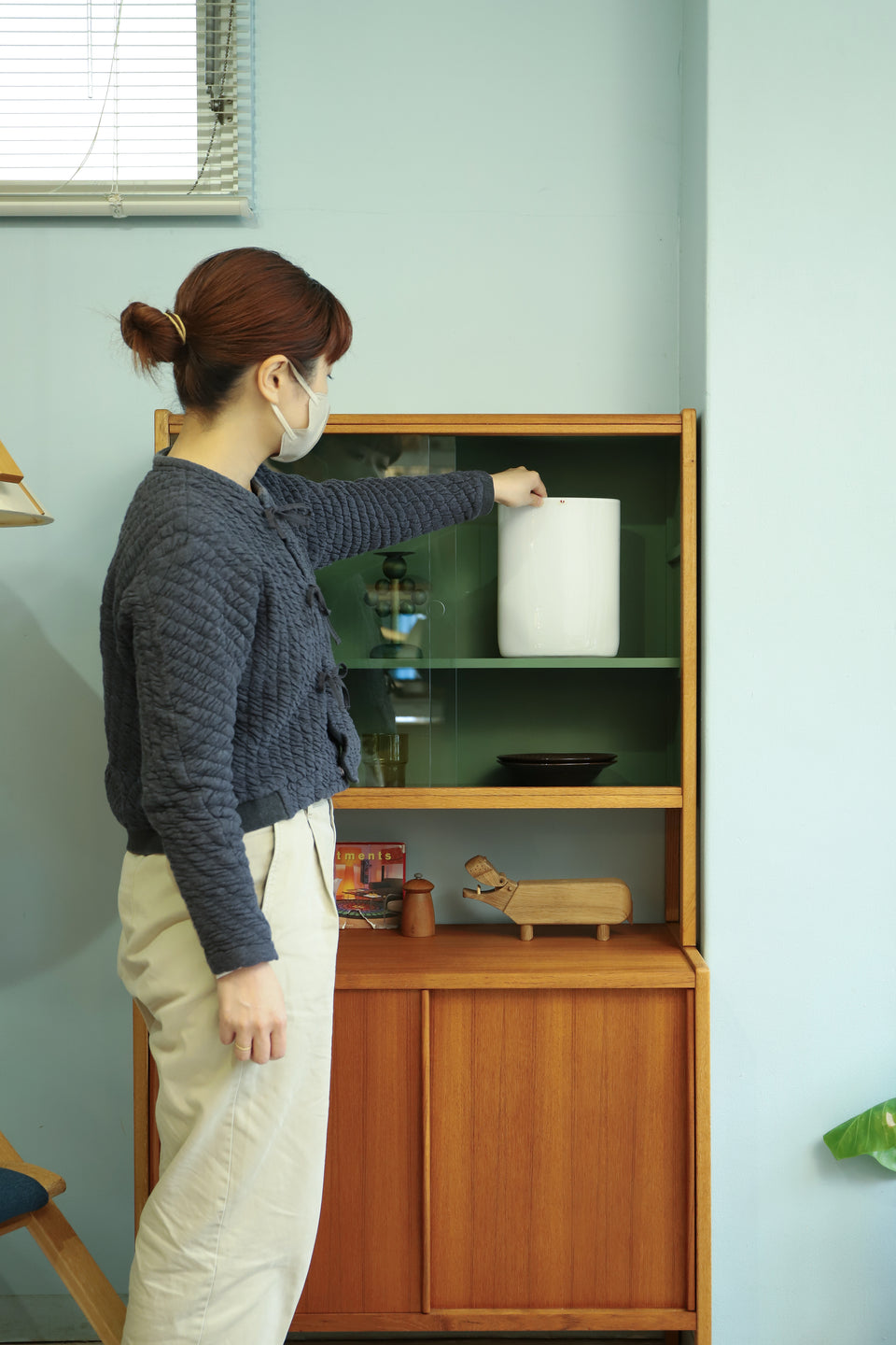 Bodafors Glass Cabinet Shelf Swedish Vintage/スウェーデンヴィンテージ ボダフォース ガラスキャビネット シェルフ 北欧家具