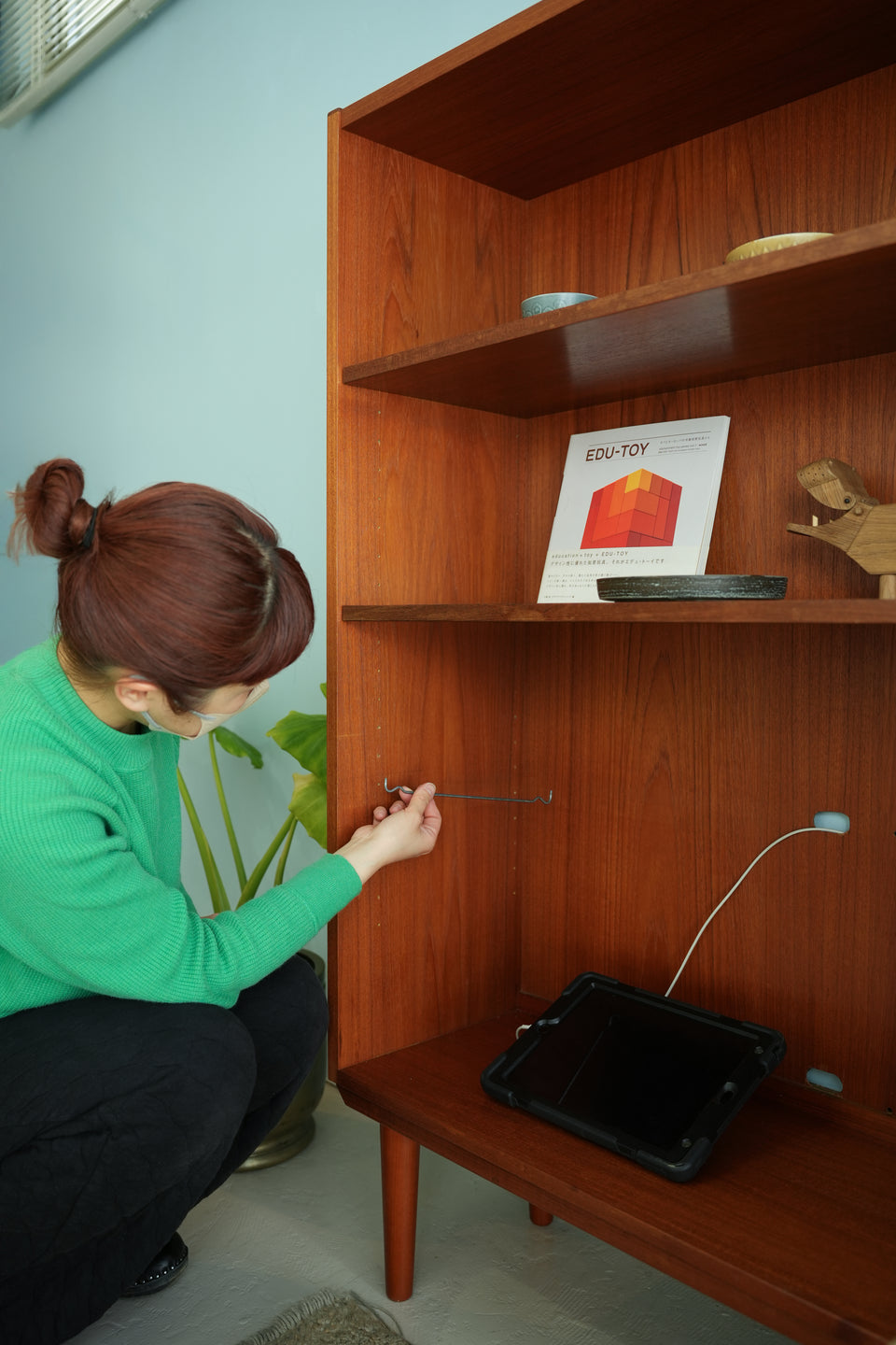 Bookcase Shelf Teakwood Danish Vintage/デンマークヴィンテージ ブックケース 本棚 チーク材 北欧家具