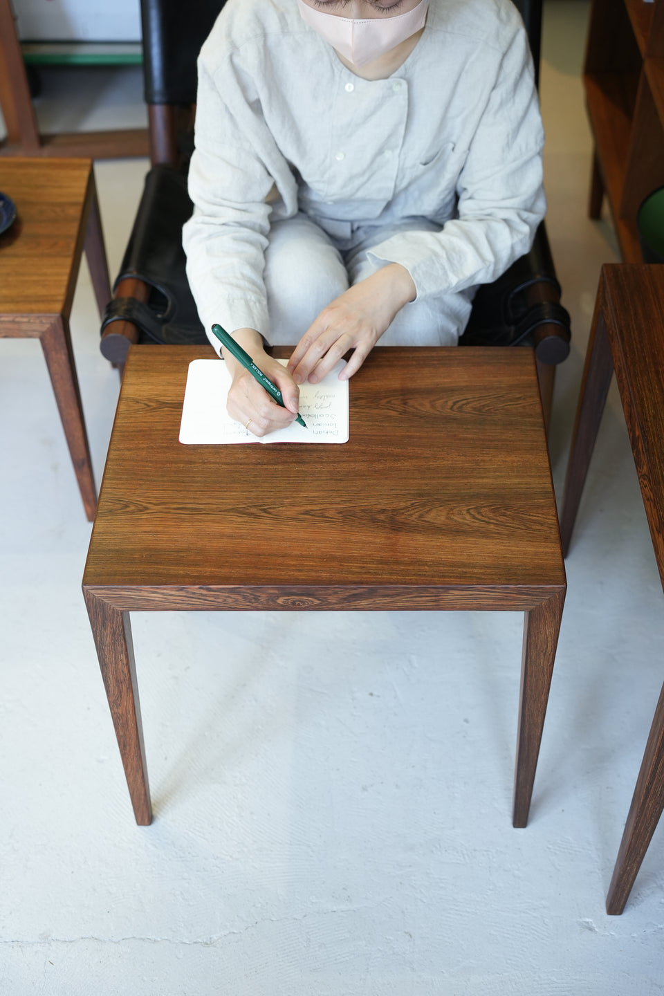 Danish Vintage Haslev Rosewood Nesting Table/デンマークヴィンテージ ハスレヴ ネストテーブル ローズウッド材 北欧家具