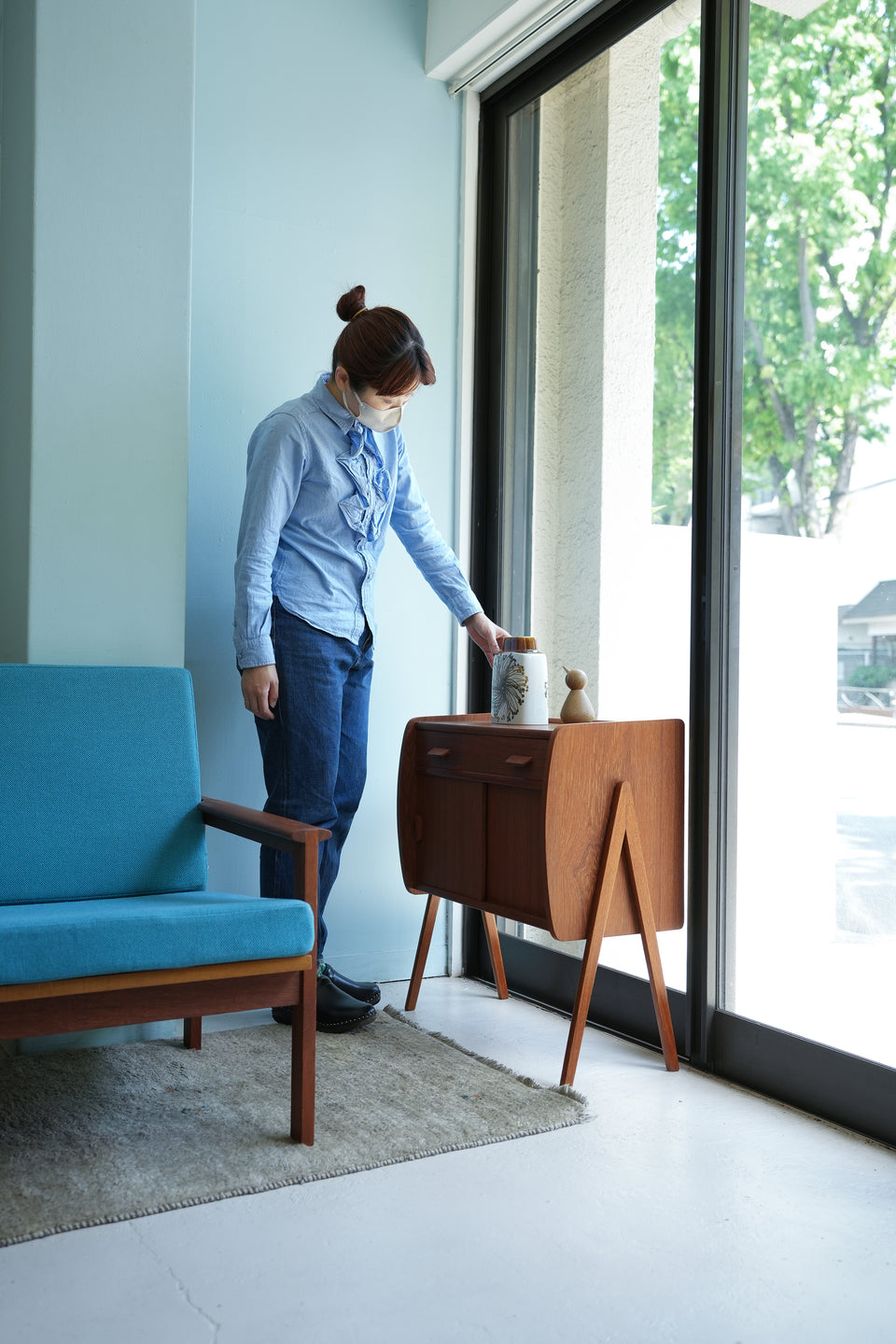 Danish Vintage Small Cabinet Chest/デンマークヴィンテージ スモールキャビネット チェスト 北欧家具