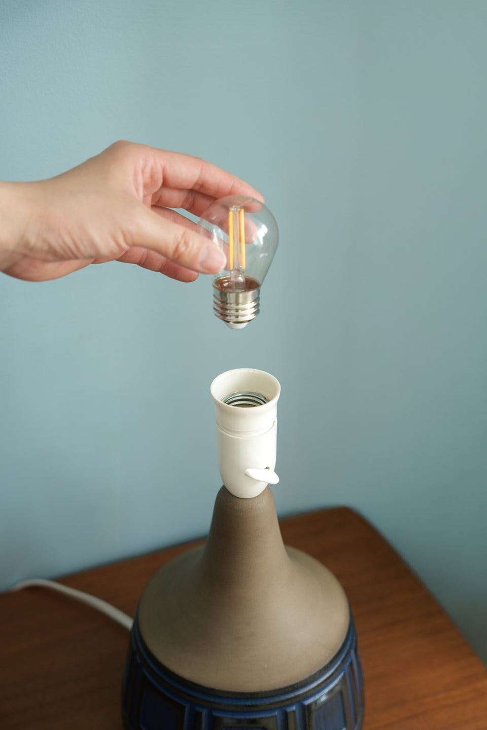Danish Vintage Table Lamp Niels Preben Larsen/デンマークヴィンテージ テーブルランプ 照明 北欧インテリア