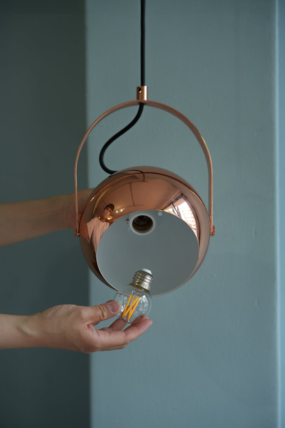FRANDSEN Ball Handle Pendant Light Copper/フランゼン ボールハンドルペンダントライト コッパー 照明 デンマークデザイン
