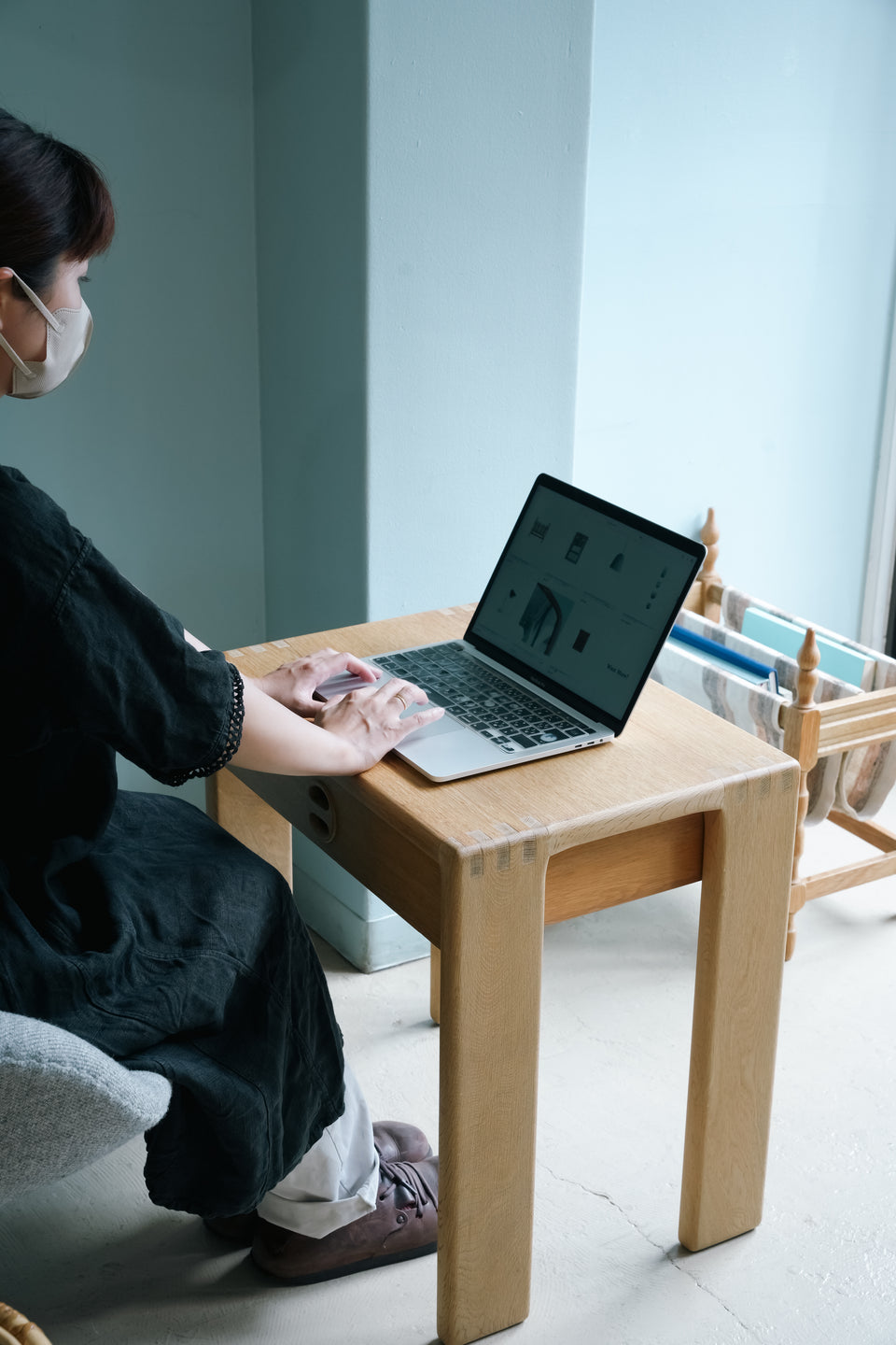 Finnish Vintage ASKO Esko Pajamies Bed Side Table/フィンランドヴィンテージ アスコ ベッドサイドテーブル エスコ・パヤミエス