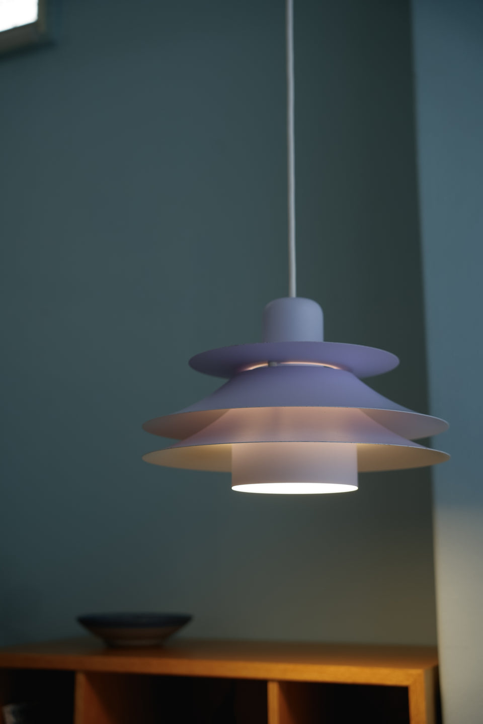 Horn Pendant Light Type753 Purple/デンマークヴィンテージ ホーン ペンダントライト 照明