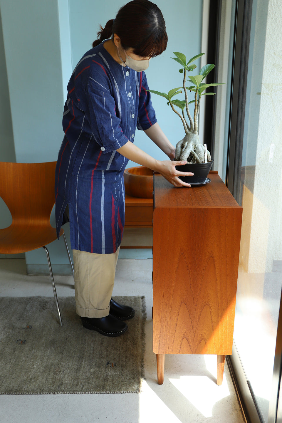 Danish Vintage 4drawer Small Chest/デンマークヴィンテージ スモールチェスト 4段 北欧家具