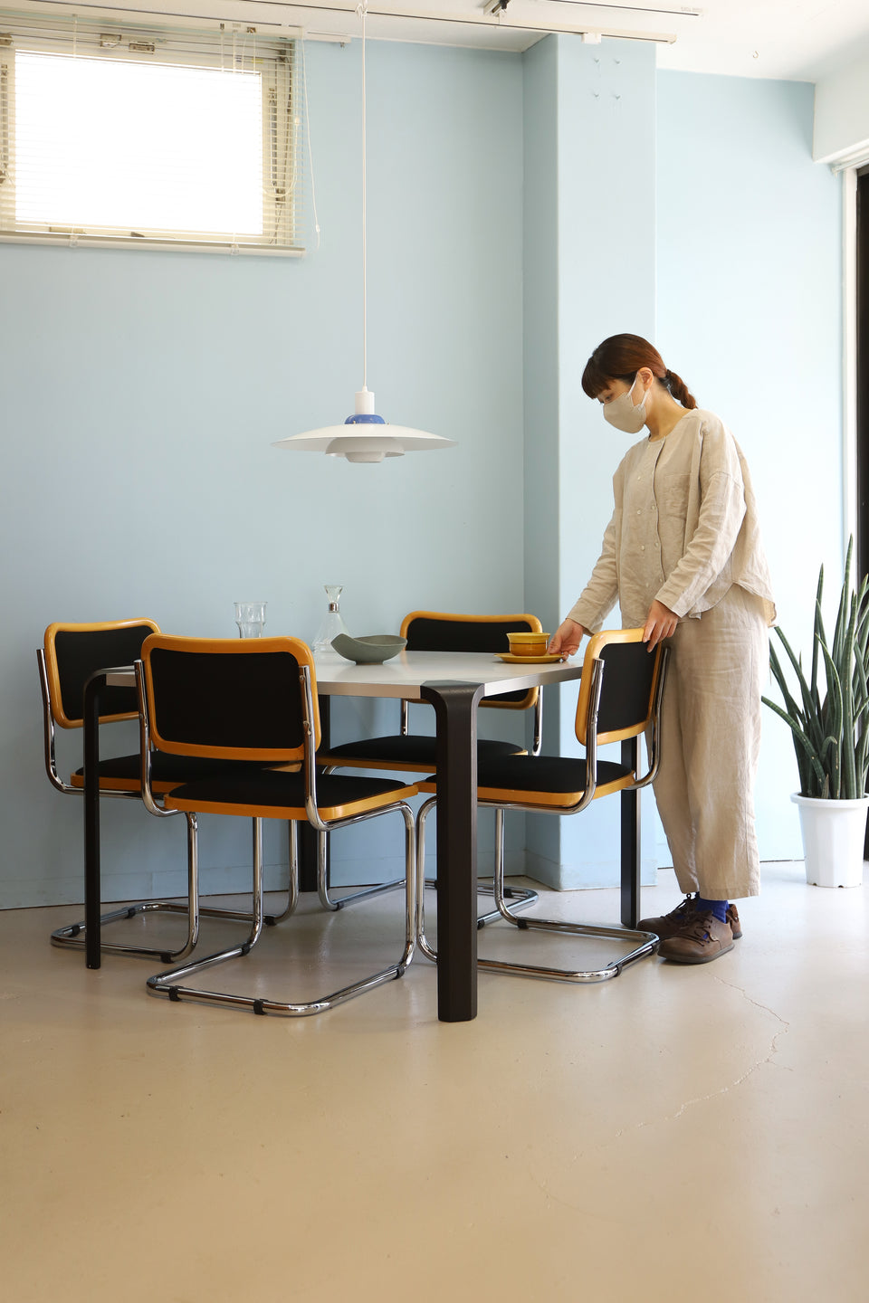 Tendo Antler Dining Table/天童木工 アントラー ダイニングテーブル プライウッド ジャパニーズモダン