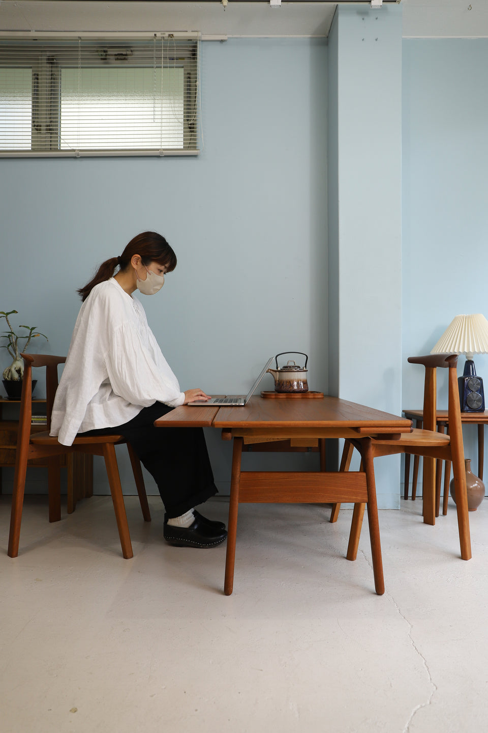 Trioh Møbler Elevator Extension Table Danish Vintage/デンマークヴィンテージ トリオモブラー エレベーター エクステンションテーブル 北欧家具