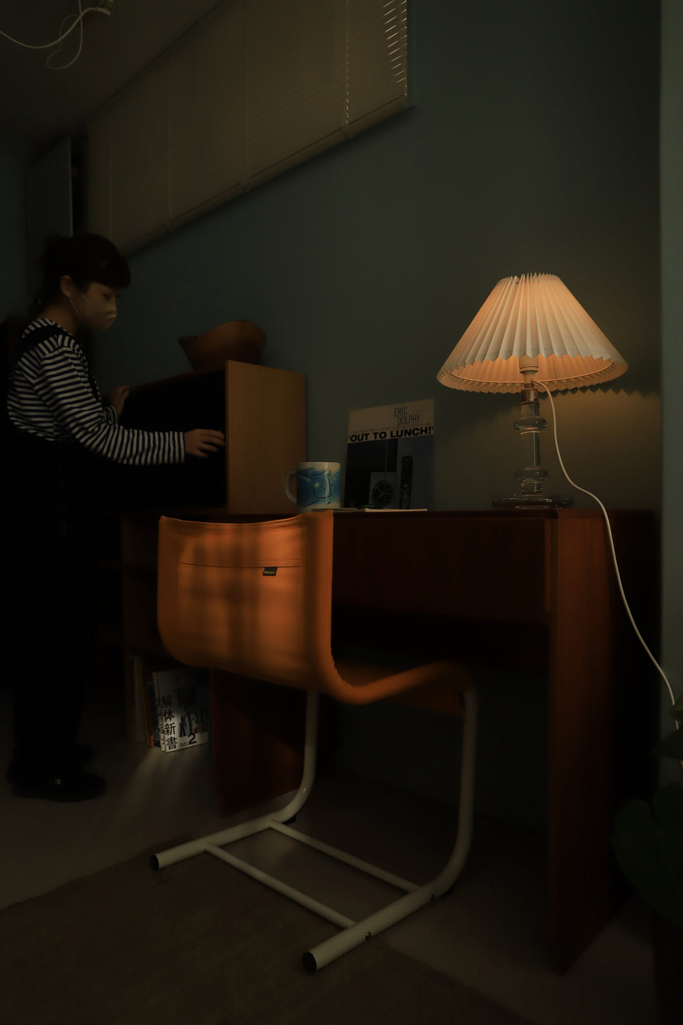 Danish Vintage Holmegaard Sheraton Table Lamp Michael Bang/ホルムガード シェラトン テーブルランプ 間接照明 デンマークヴィンテージ