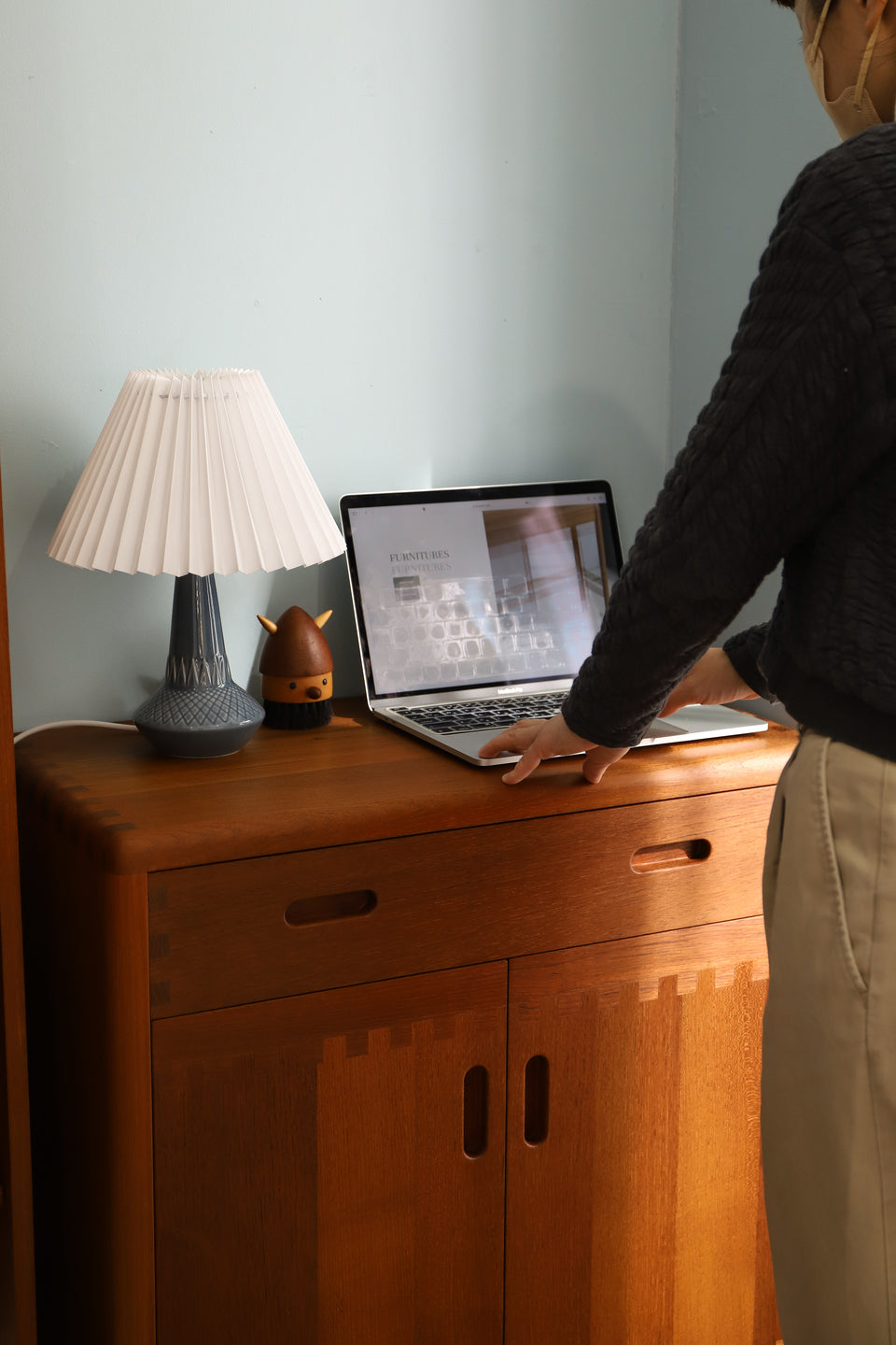 Danish Vintage Niels Bach Møbelfabrik Teakwood Cabinet/デンマークヴィンテージ ニールス・バッハ チーク材 キャビネット 北欧家具