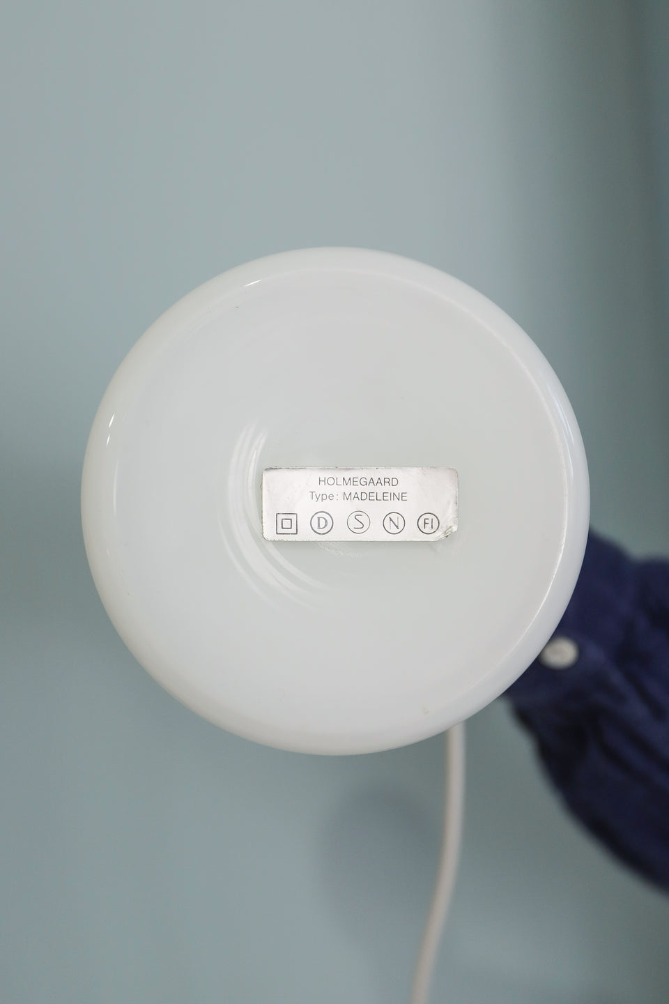 Danish Vintage Holmegaard Table Lamp Madeleine/ホルムガード テーブルランプ マドレーヌ マイケル・バング 間接照明 北欧インテリア