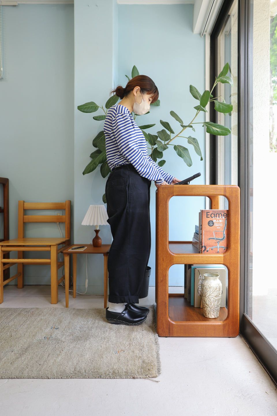 Danish Vintage Teakwood Wagon Shelf/デンマークヴィンテージ ワゴン シェルフ チーク材 北欧家具