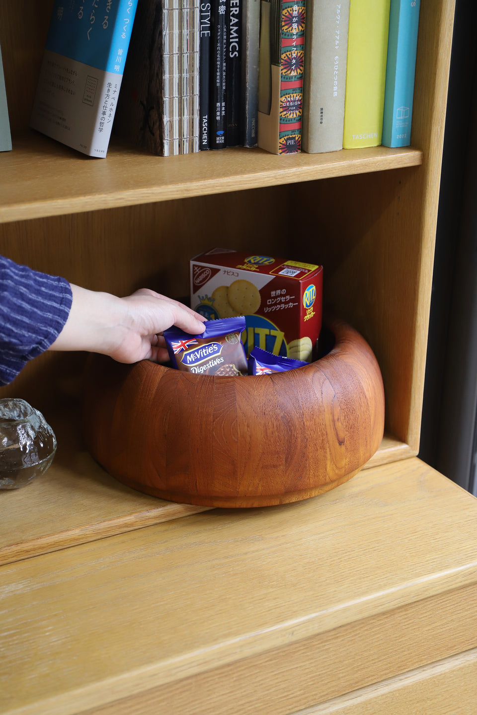 Teakwood Bowl Danish Vintage/デンマークヴィンテージ チークボウル 北欧インテリア