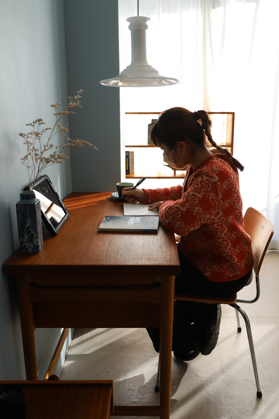 Danish Vintage Extension Desk/デンマークヴィンテージ エクステンションデスク 机 テーブル 北欧家具
