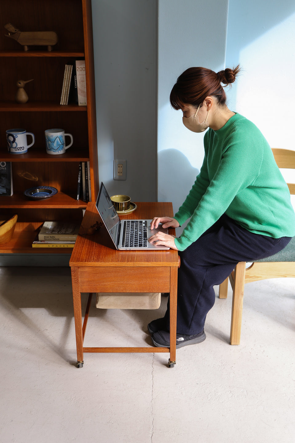 Sewing Trolley Table Wagon Danish Vintage/デンマークヴィンテージ ソーイング トロリー テーブル ワゴン 北欧インテリア