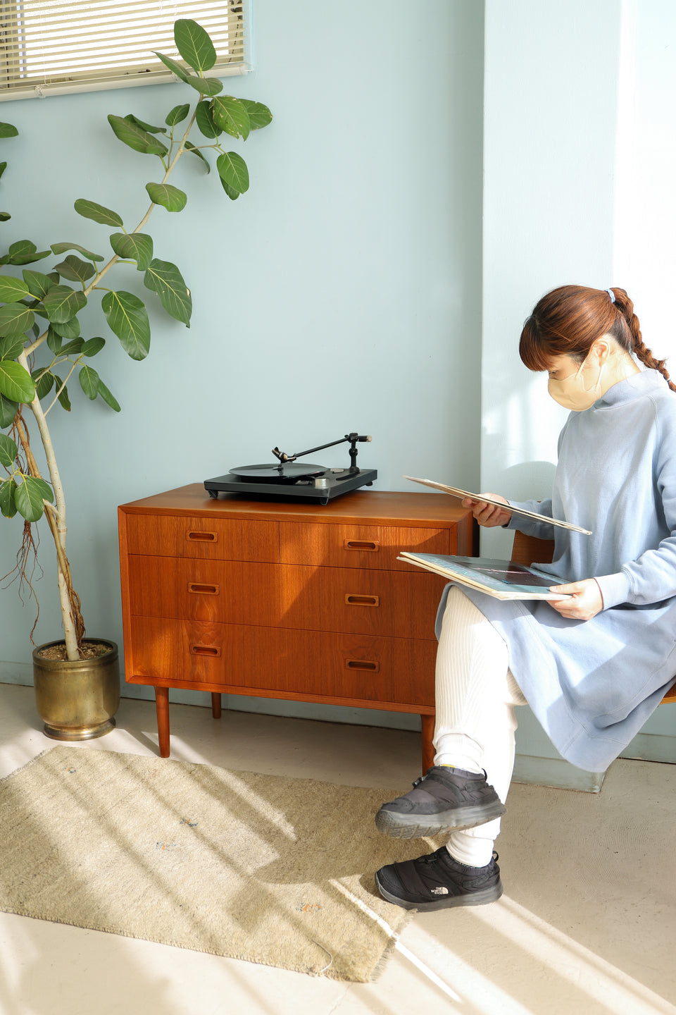 Danish Vintage Lyby Møbler Teakwood Chest/デンマークヴィンテージ チェスト チーク材 北欧家具