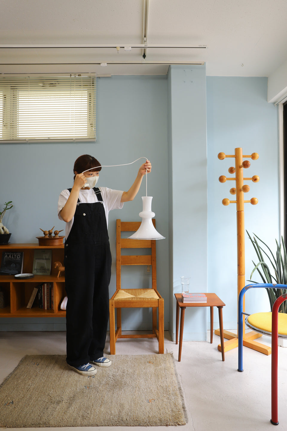 Vintage Holmegaard Pendant Light Etude2 White/ホルムガード ペンダントライト エチュード 照明 ホワイト デンマークヴィンテージ