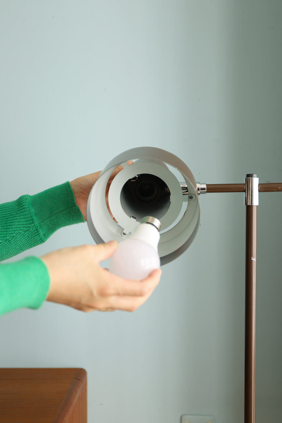 Fog&Mørup Floor Stand Lamp Junior Jo Hammerborg/デンマークヴィンテージ フォグ&モーラップ フロアライト ジュニア ヨー・ハーマボー 間接照明 北欧インテリア