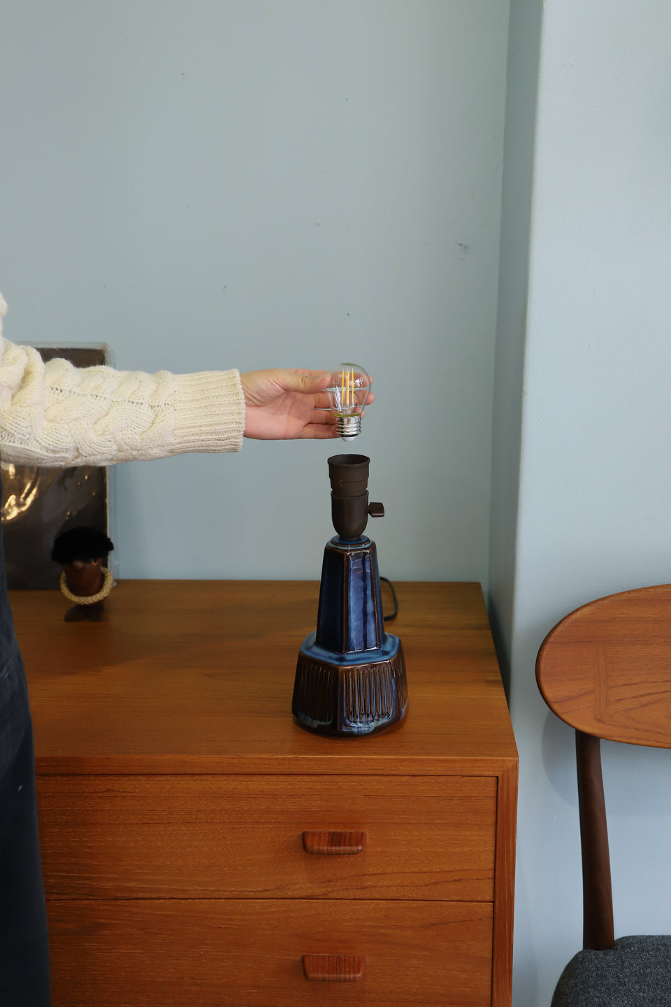 Danish Vintage Søholm Table Lamp Model 1056 Einar Johansen/デンマークヴィンテージ スーホルム テーブルランプ エイナー・ヨハンセン 間接照明 北欧インテリア