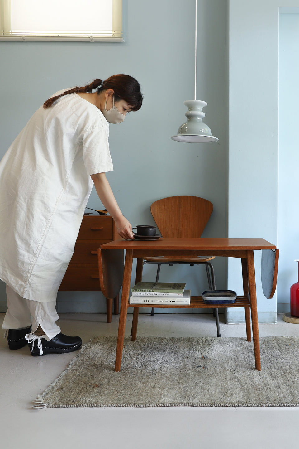 Danish Vintage Butterfly Extension Coffee Table/デンマークヴィンテージ バタフライ コーヒーテーブル エクステンション 北欧家具