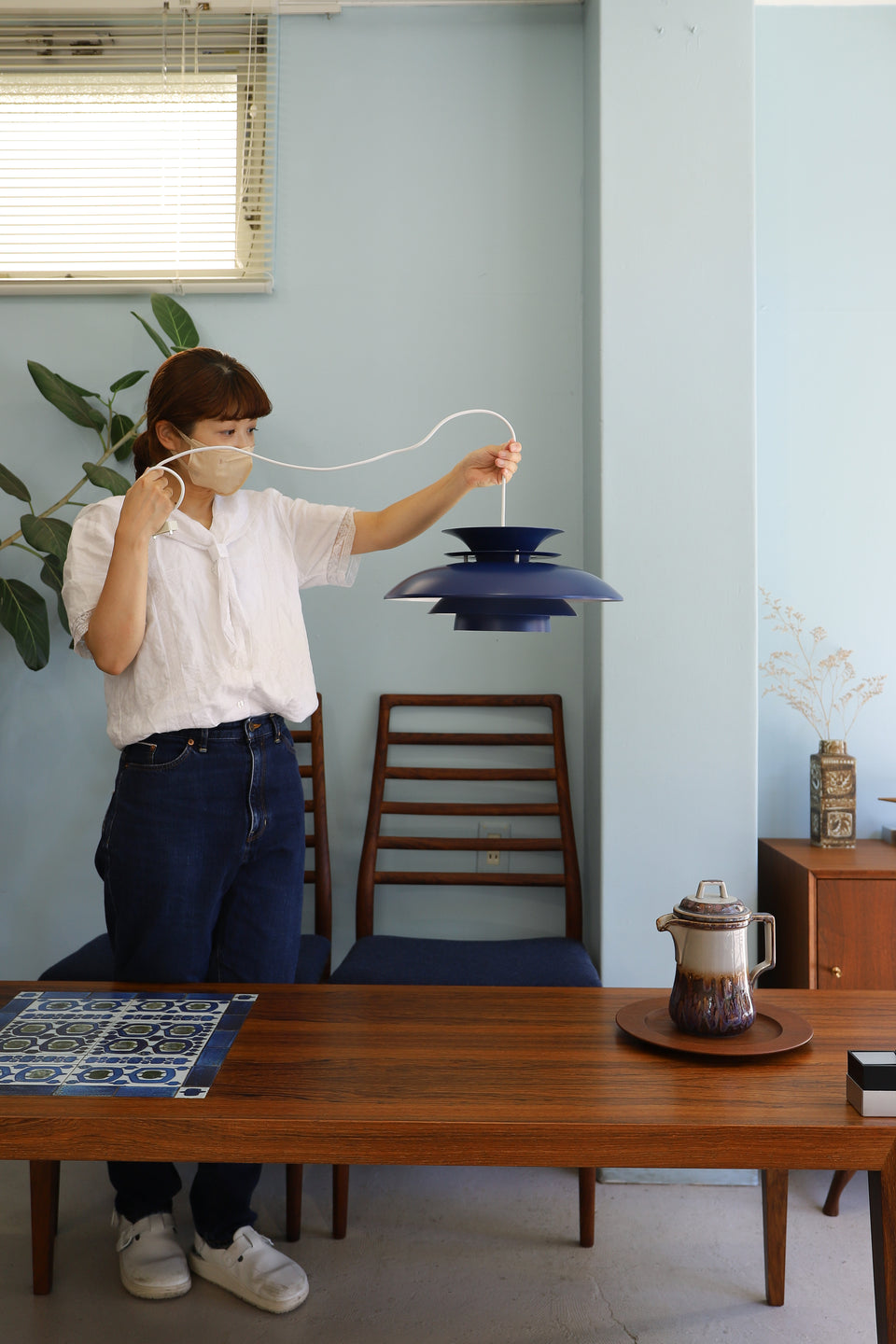 Swiss Vintage Belux Pendant Light/スイスヴィンテージ ベルクス ペンダントライト 照明 北欧デザイン