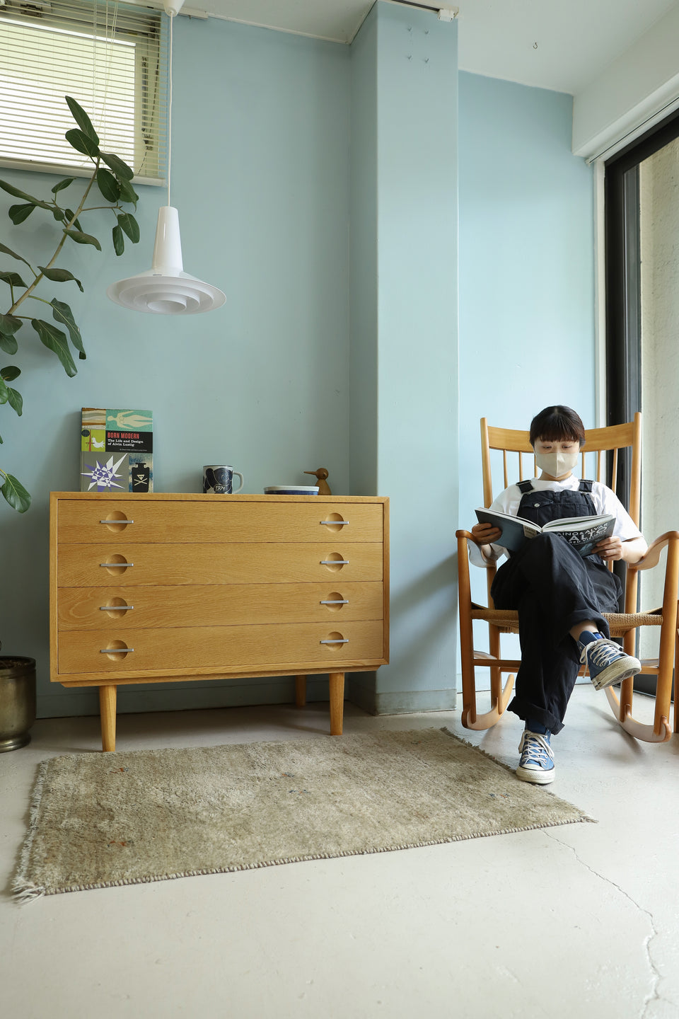 Hans J. Wegner RY100 Chest Oakwood RY MØBLER/ハンス・J・ウェグナー チェスト オーク材 デンマークヴィンテージ 北欧家具