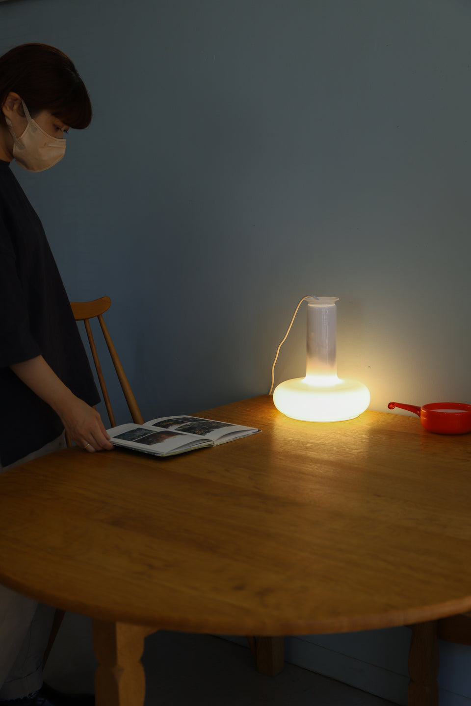 Danish Vintage Holmegaard Pendant Light Blues/ホルムガード ペンダントライト ブルース シセ・ヴェアナー 北欧インテリア