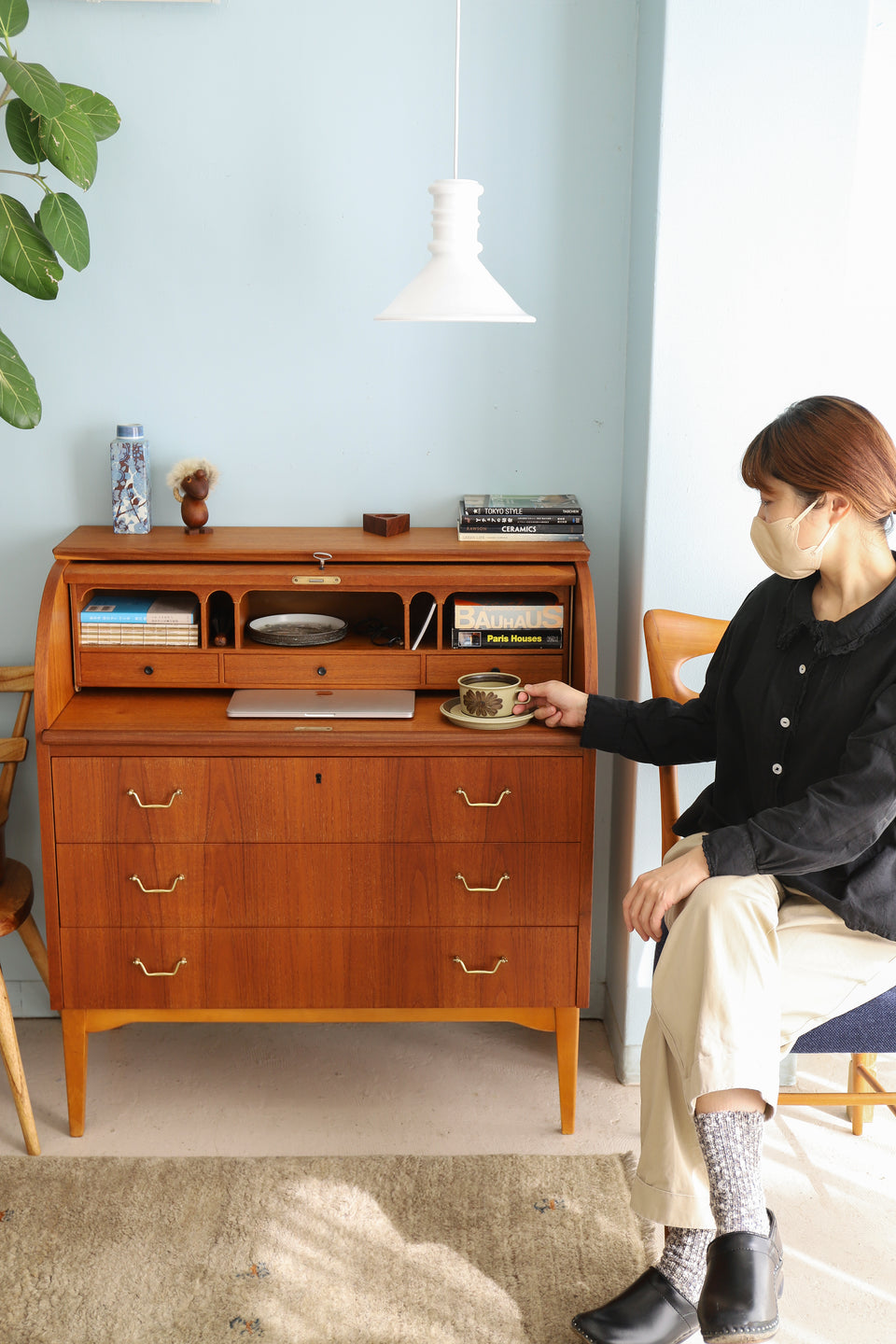 Rolltop Bureau Egon Ostergaard Swedish Vintage/スウェーデンヴィンテージ ロールトップビューロー エゴン・オスターガード 北欧家具