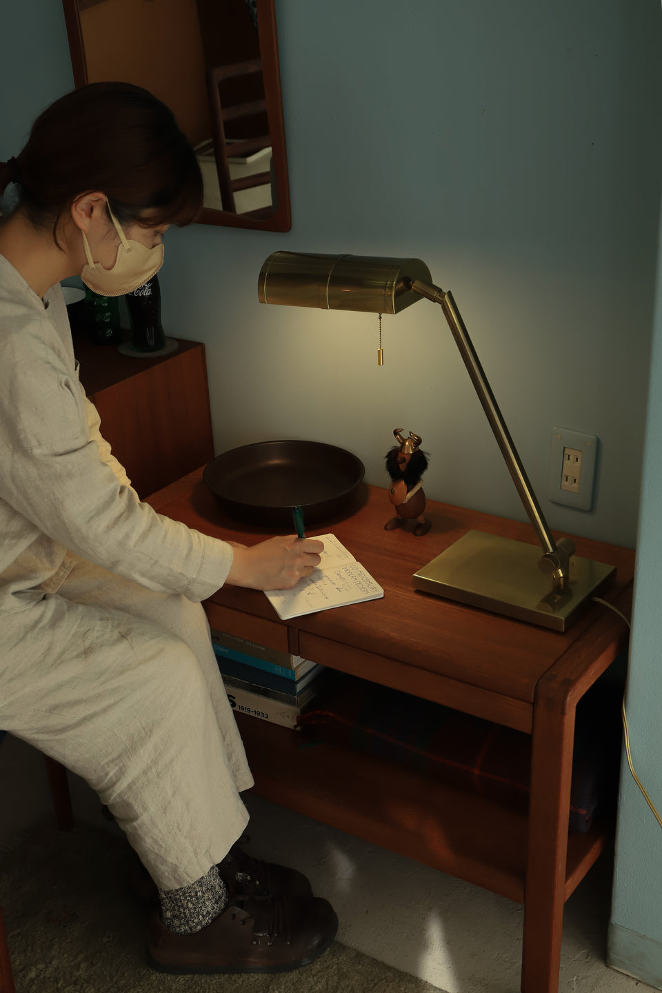 Frederick Cooper Brass Desk Lamp/フレデリッククーパー デスクランプ 真鍮 間接照明