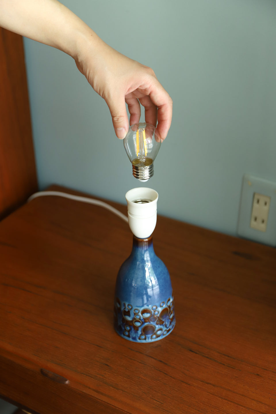 Danish Vintage Søholm Table Lamp Model 966-2/デンマークヴィンテージ スーホルム テーブルランプ 間接照明 北欧インテリア