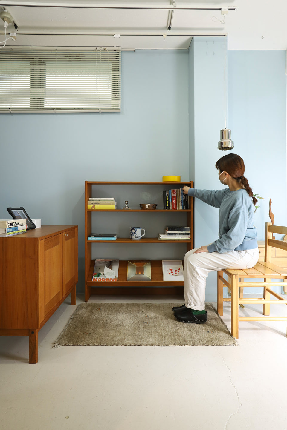 Swedish Vintage Bookcase Shelf Teakwood/スウェーデンヴィンテージ ブックケース シェルフ 本棚 チーク材 北欧家具