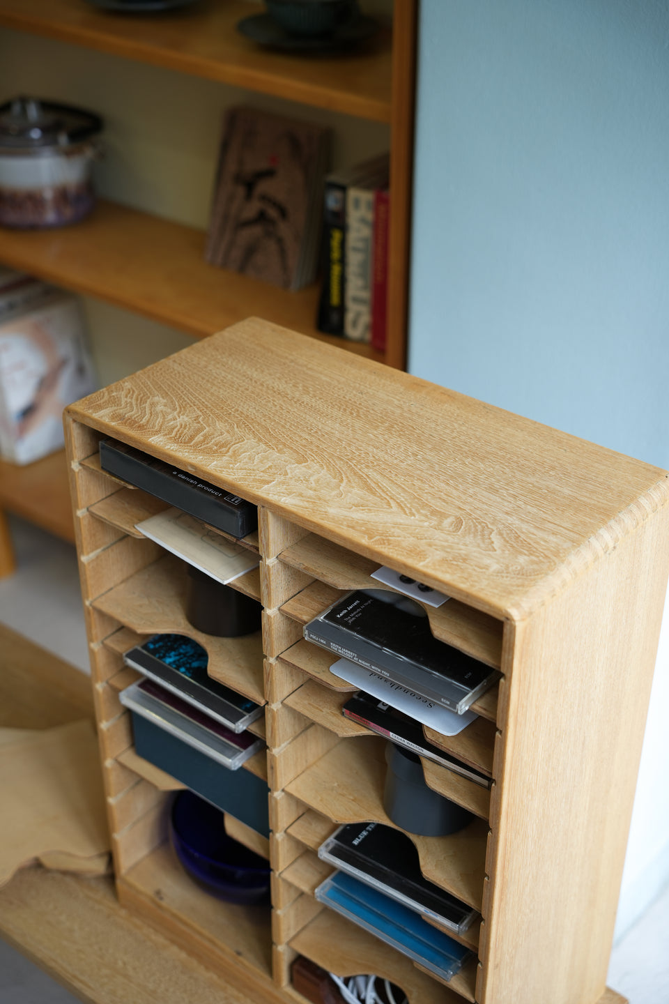 Japanese Vintage Wooden Furniture/ジャパンヴィンテージ 木の家具 長机 カルテケース 古道具 シャビーシック