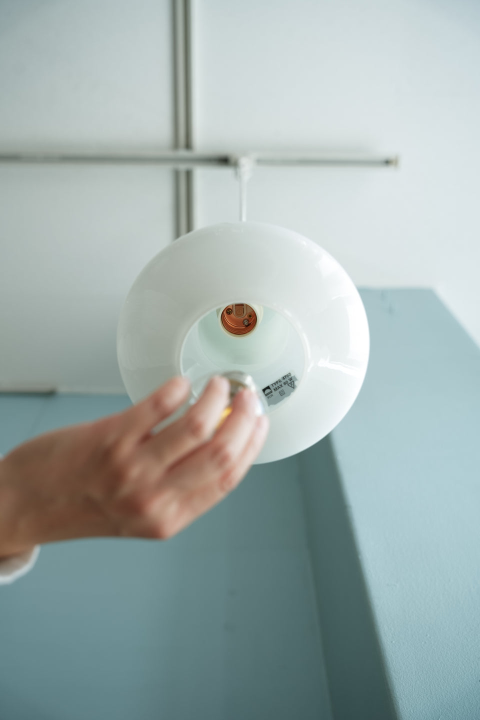 Lyskaer Glass Pendant Light 4762 Danish Vintage/デンマークヴィンテージ ペンダントライト ガラスシェード 照明 北欧インテリア