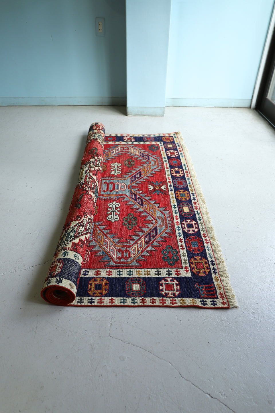 Persian Carpet Kilim Rug/キリム ペルシャ絨毯 ラグ カーペット 敷物