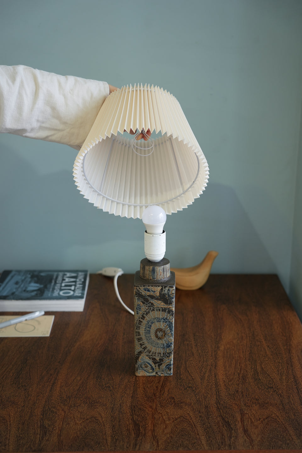 Royal Copenhagen Baca Table Lamp Nils Thorsson/ヴィンテージ ロイヤルコペンハーゲン バッカ テーブルランプ ニルス・トーソン 北欧インテリア