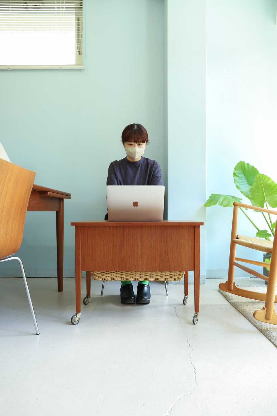 Sewing Wagon Table Danish Vintage/デンマークヴィンテージ ソーイングワゴン サイドテーブル 北欧家具
