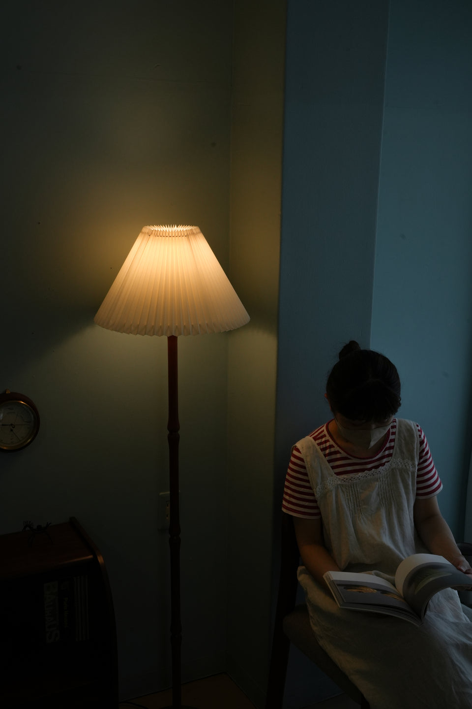 Teak Brass Floor Stand Light Danish Vintage/デンマークヴィンテージ フロアスタンドライト チーク材 真鍮