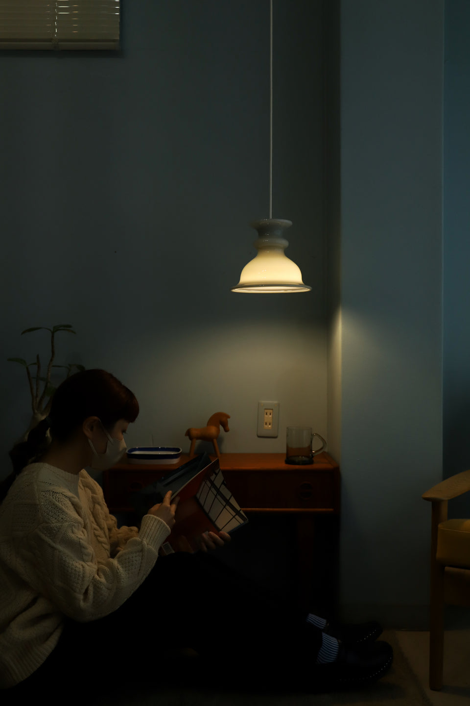 Tivoli Pendant Light Holmegaard Small Gray/チボリ ペンダントライト ホルムガード グレー デンマーク ヴィンテージ
