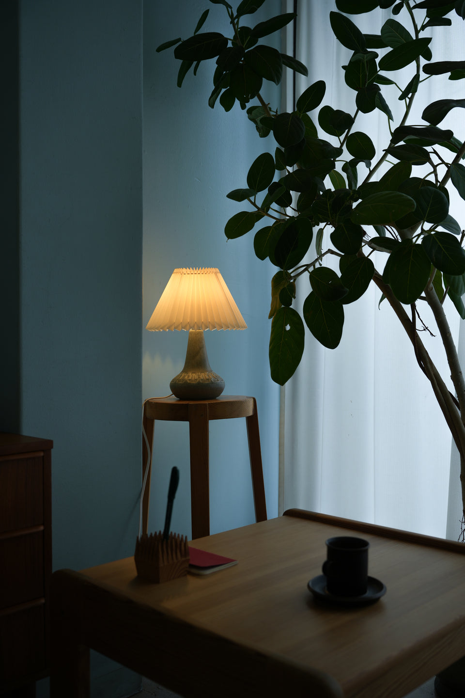 Vintage Søholm Table Lamp 1028 Gray/デンマークヴィンテージ スーホルム テーブルランプ 照明 北欧インテリア
