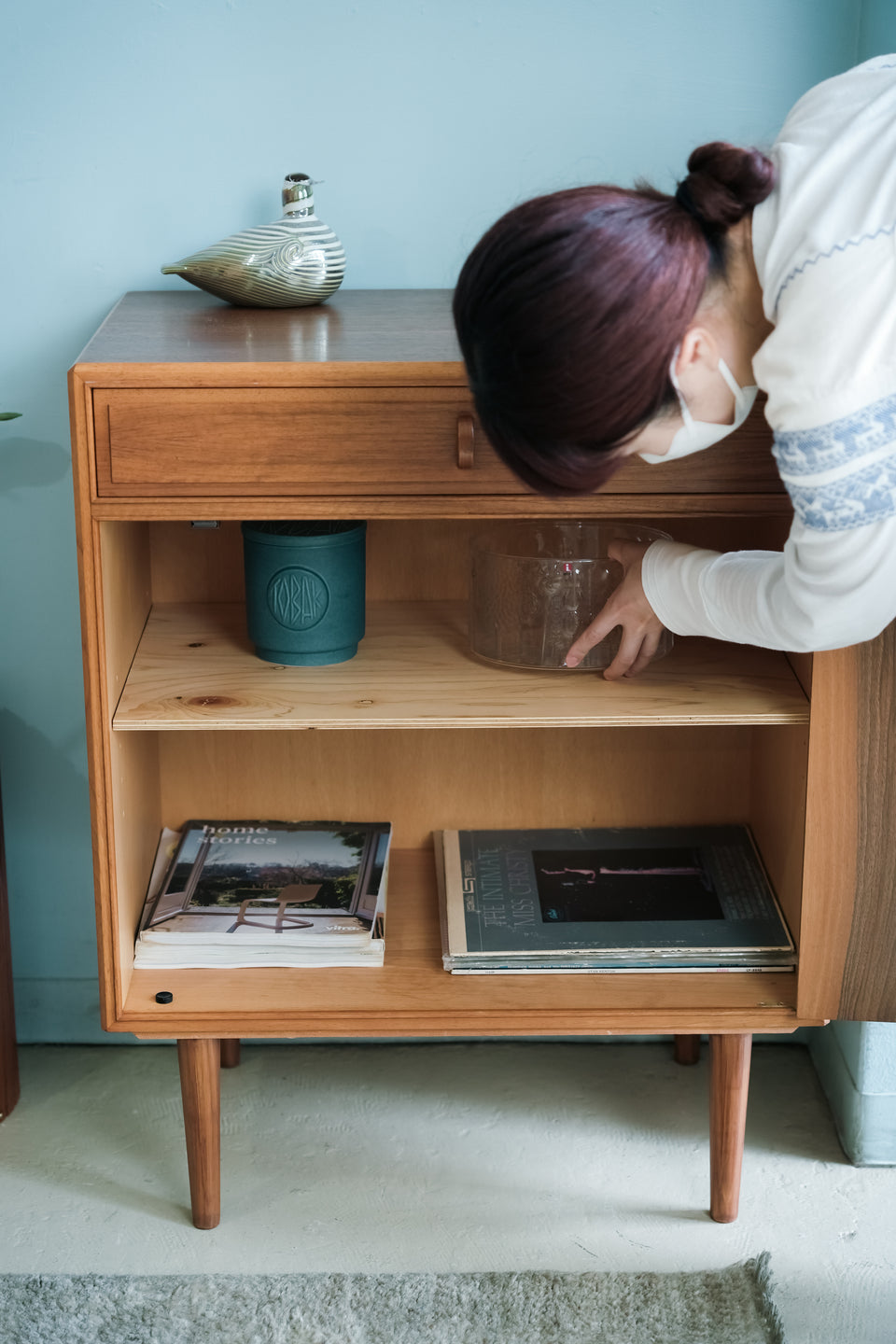 Bodafors Facett Small Cabinet Bertil Fridhagen/スウェーデンヴィンテージ ボダフォース スモールキャビネット バーティル・フリードハーゲン