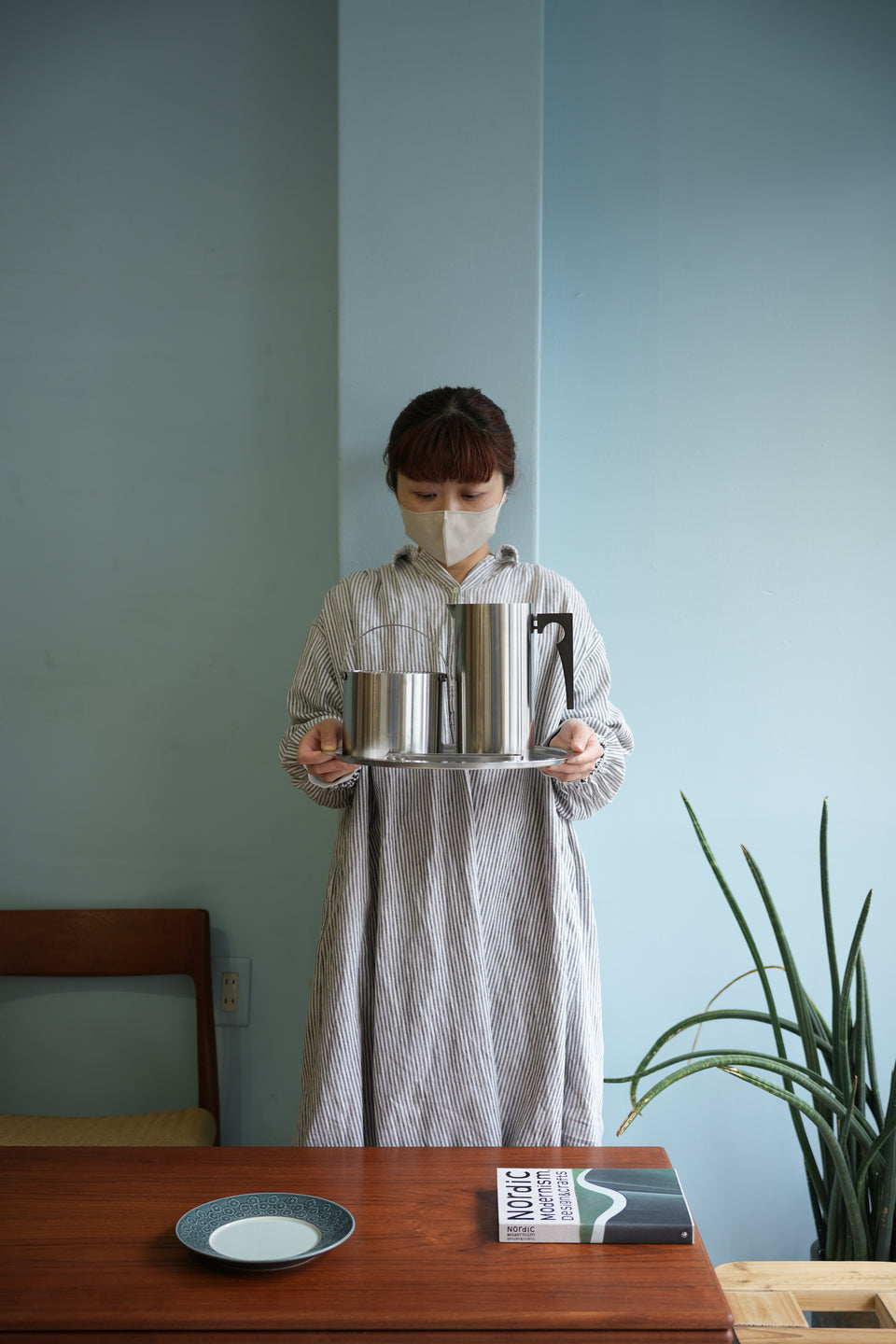 stelton cylinda-line Arne Jacobsen/ステルトン シリンダライン ジャグ アイスバスケット トレイ トング アルネ・ヤコブセン
