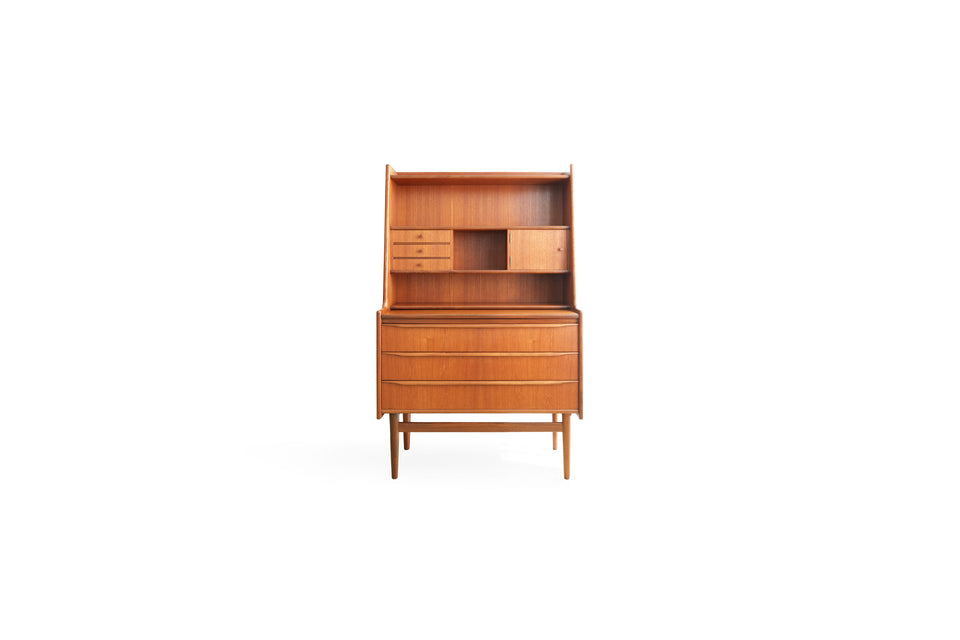 Danish Vintage Teak Writing Bureau Dresser/デンマークヴィンテージ ライティングビューロー ドレッサー チーク材 北欧家具