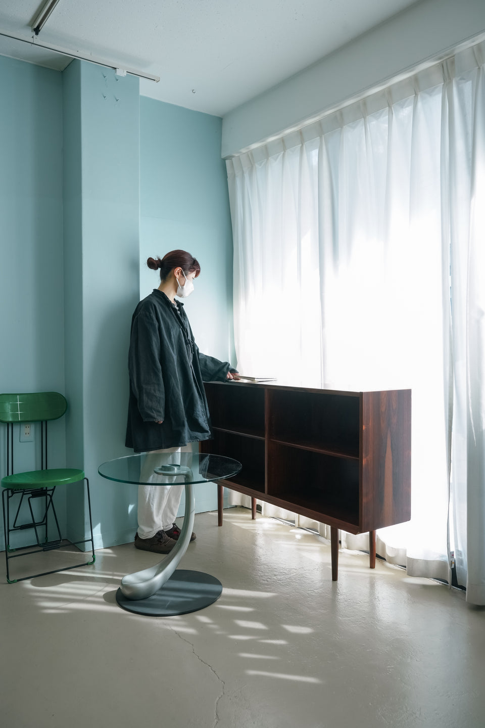 Hundevad & Co. Rosewood Low Bookcase Danish Vintage/デンマークヴィンテージ ブックケース ローズウッド材 北欧家具