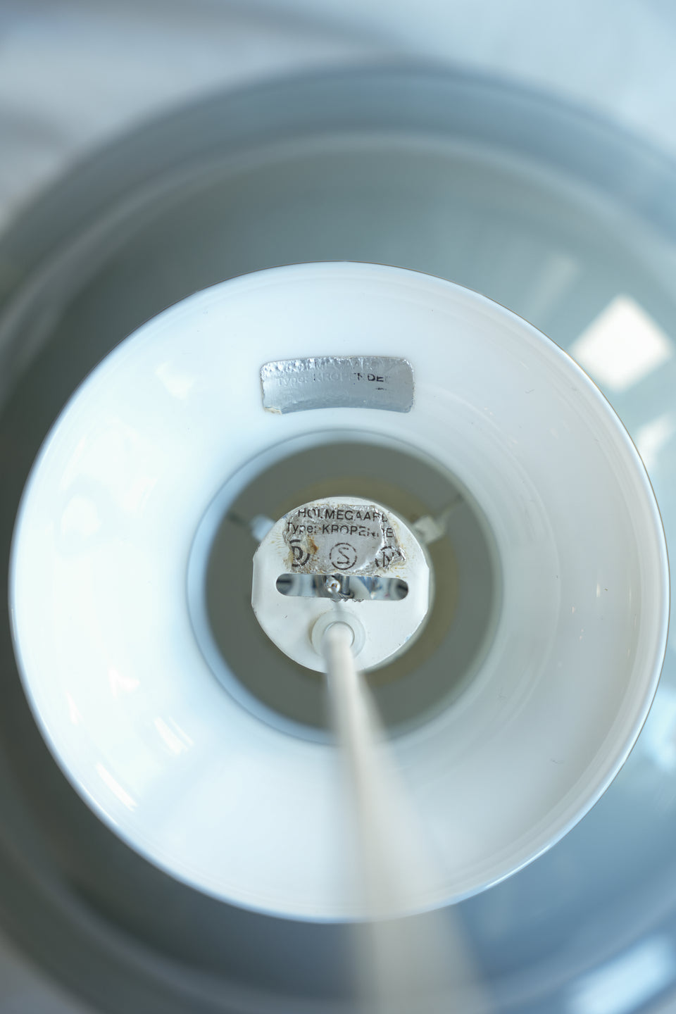 Holmegaard “Kro” Gray large Pendant Light Sidse Werner/ホルムガード 照明 ペンダントライト シセ・ヴェアナー デンマークヴィンテージ