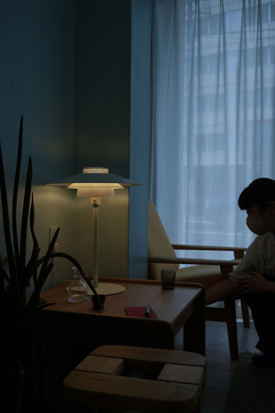 Danish Vintage FRANDSEN Table Lamp 9400-B/デンマークヴィンテージ フランゼン テーブルランプ 間接照明 北欧インテリア