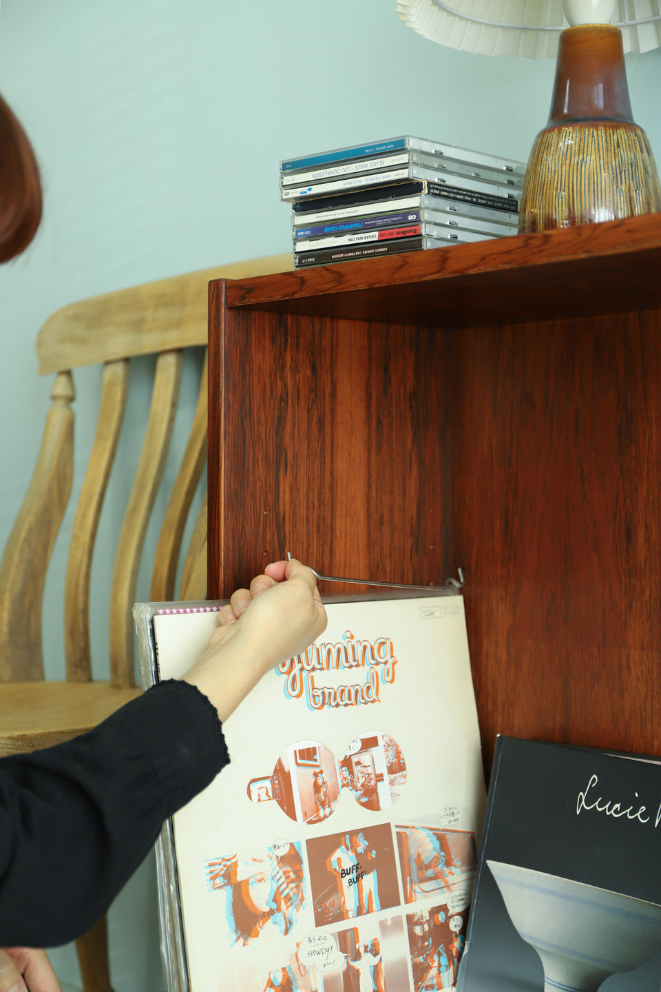 Danish Vintage Small Bookcase Rosewood/デンマークヴィンテージ スモールブックケース ローズウッド 本棚 北欧家具