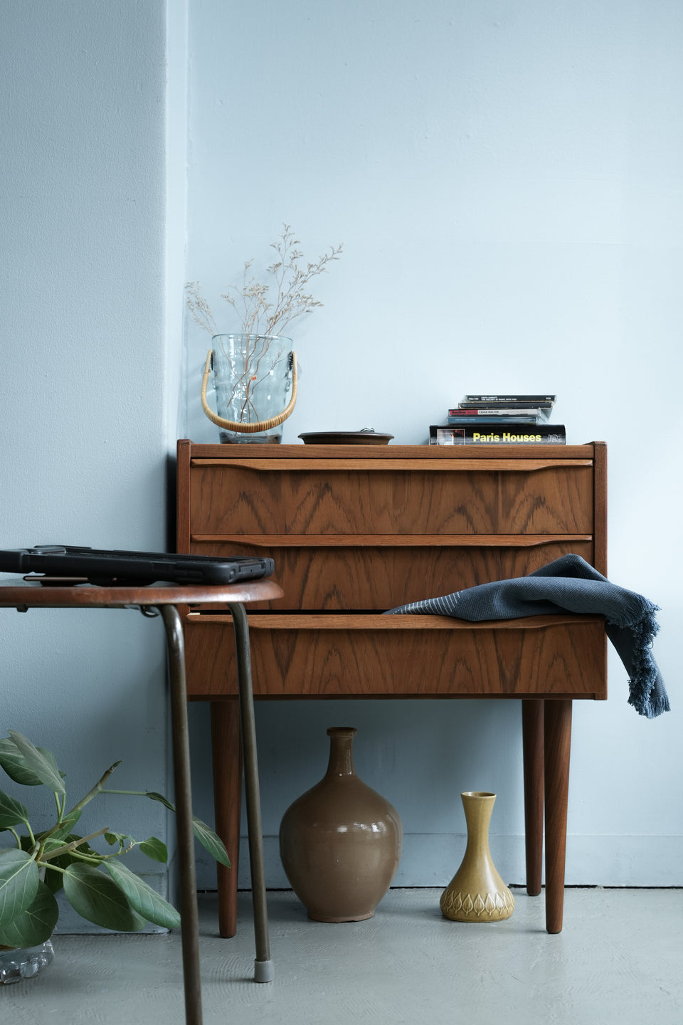 Danish Vintage Teak 3drawer Small Chest/デンマークヴィンテージ スモールチェスト 3段