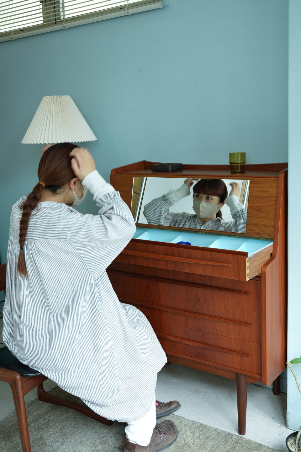 Danish Vintage Writing Bureau Dresser Gunnar Falsig/デンマークヴィンテージ ライティングビューロー ドレッサー 北欧家具