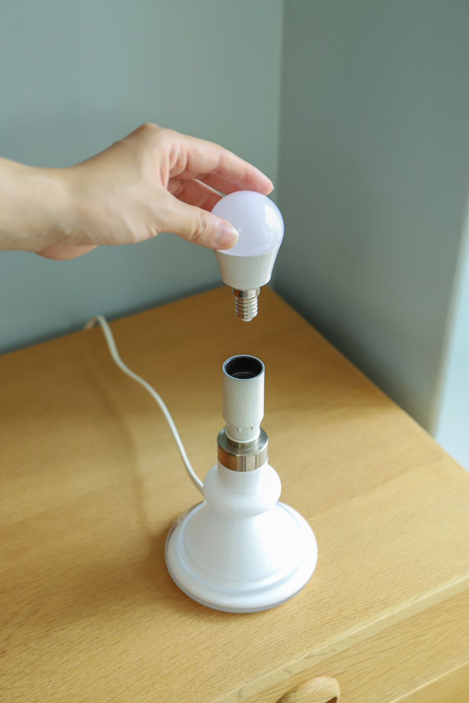 Danish Vintage Holmegaard Table Lamp Carine/デンマークヴィンテージ ホルムガード テーブルランプ 北欧インテリア